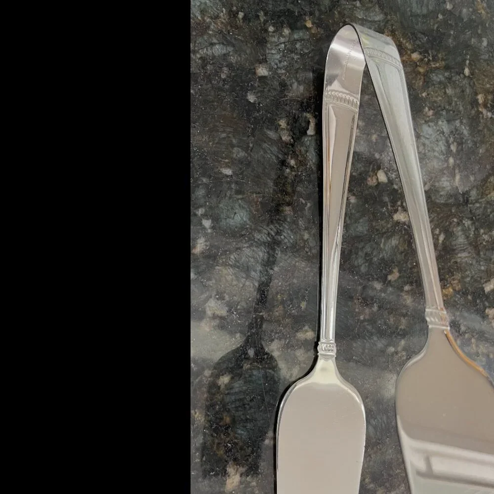 Reed & Barton Silver Flatware TONGS Bucks County